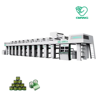 Venda imperdível aprovada pela CE Rotogravura na Web Máquina de impressão em rotogravura de alta qualidade Onl-400els